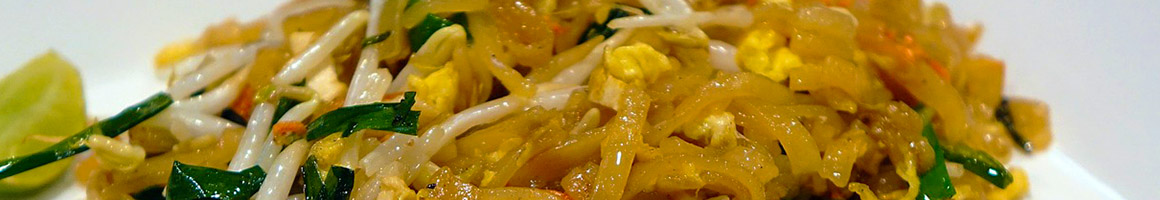 Eating Asian Fusion Chinese Thai Laotian at Asian Cafe restaurant in Sacramento, CA.